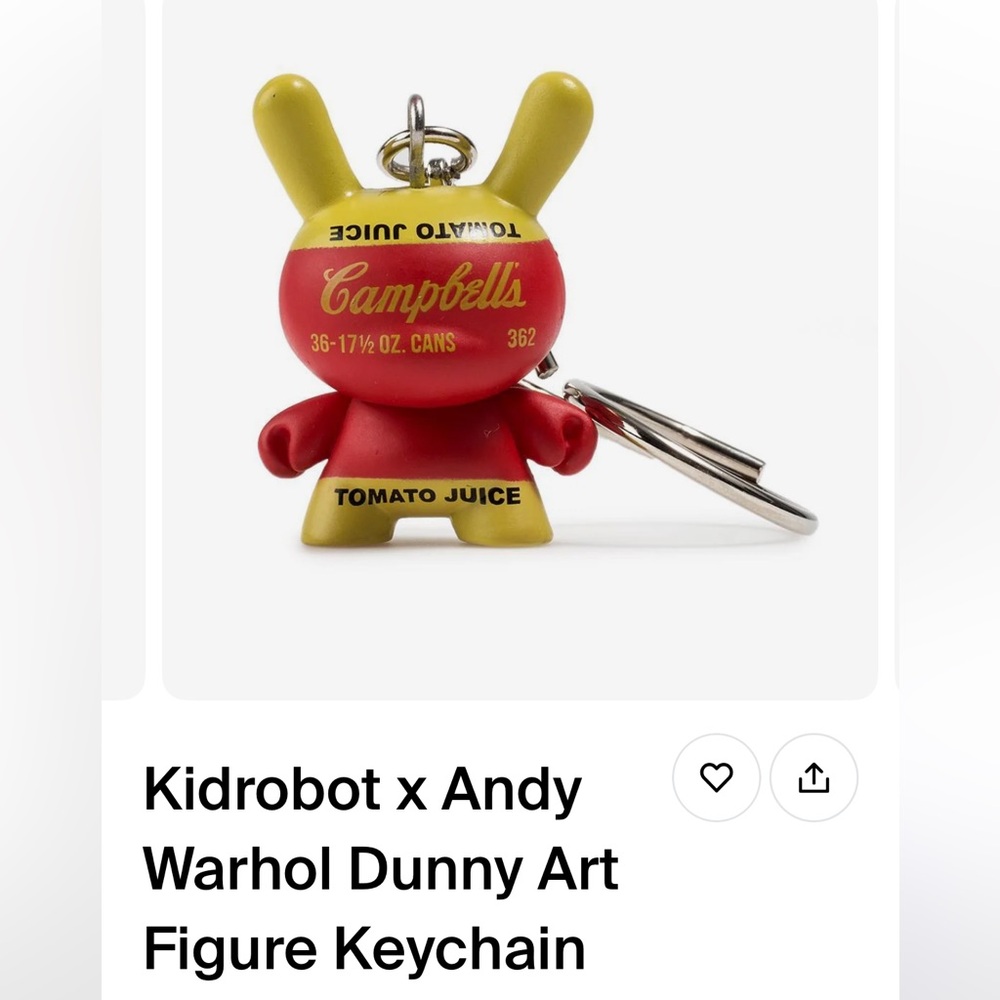 Kidrobot x Andy Warhol Dunny collaboration NEW￼